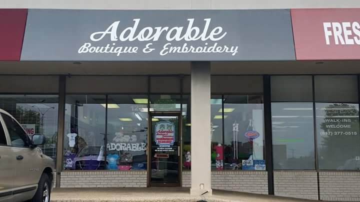 Adorable Boutique & Embroidery | 5800 Camp Bowie Blvd #1222, Fort Worth, TX 76107, USA | Phone: (817) 841-8537