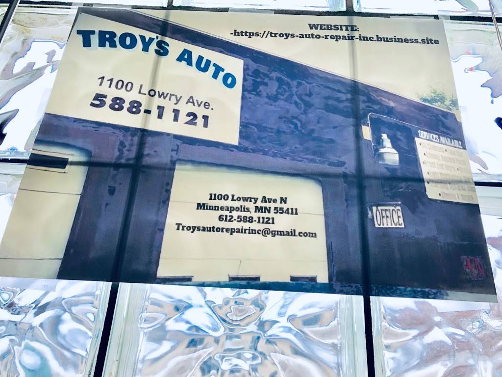 Troys Auto Repair Inc. | 1100 Lowry Ave N, Minneapolis, MN 55411, USA | Phone: (612) 588-1121