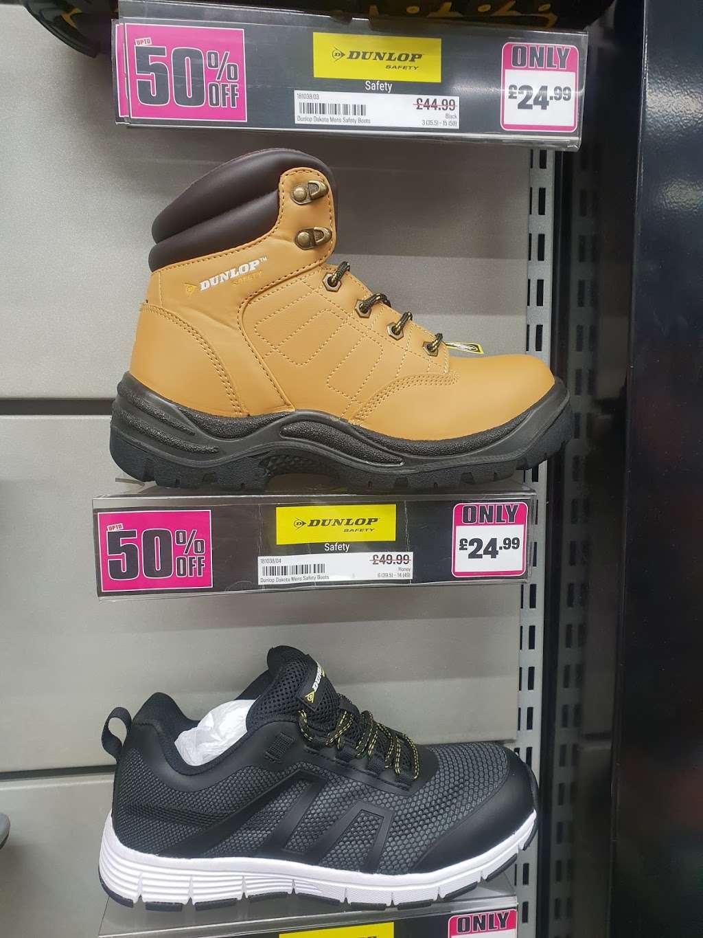 safety shoes at sports direct