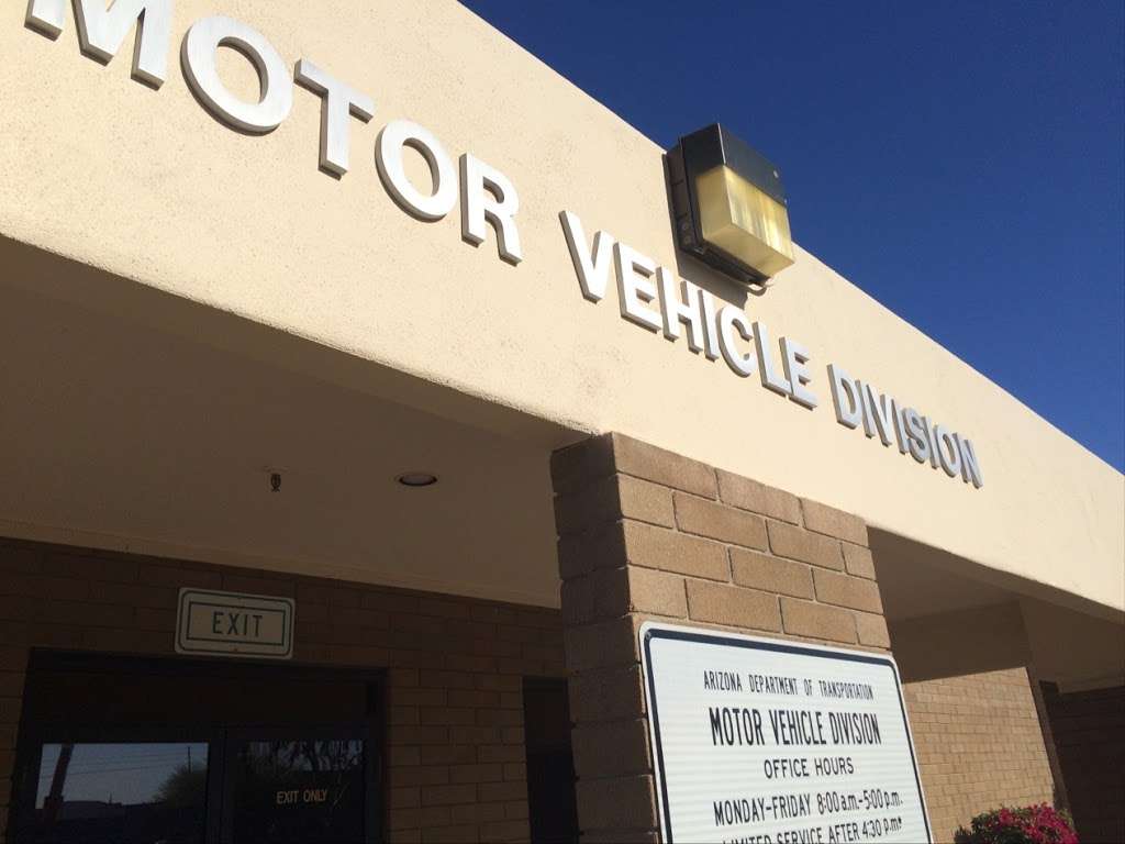 Arizona Motor Vehicle Division | 1703 E Larkspur Ln, Tempe, AZ 85281, USA | Phone: (602) 255-0072