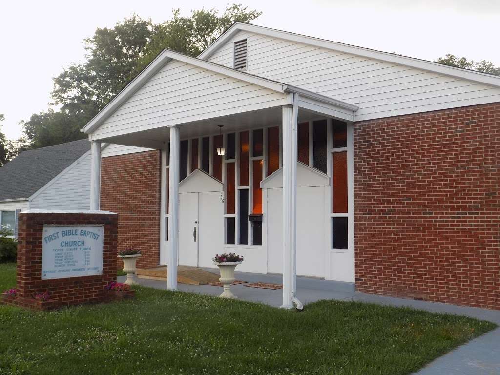 First Bible Baptist Church | 206 Manassas Dr, Manassas Park, VA 20111, USA | Phone: (703) 330-3222
