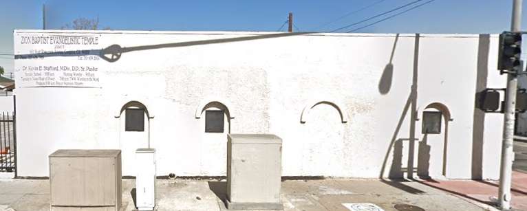 Zion Baptist Evangelistic Temple | 601 West Rosecrans Ave, Compton, CA 90222, USA | Phone: (323) 636-7989