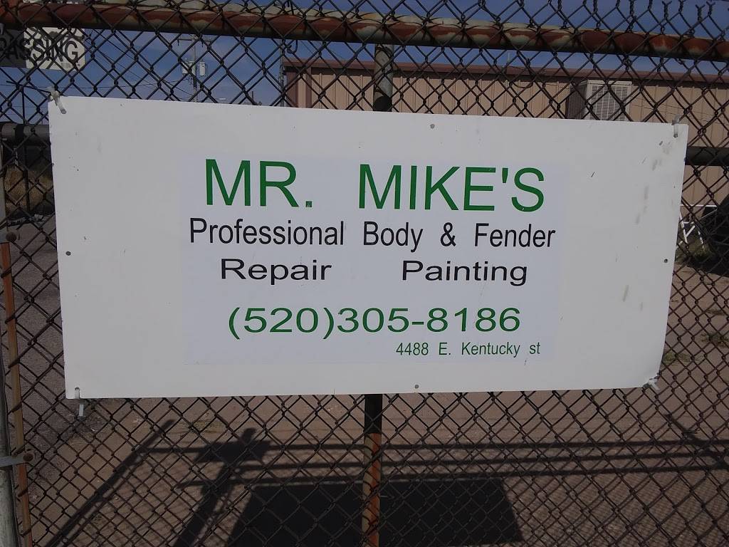 Mr Mike Body and Fender Repair and Painting | 4488 E Kentucky St, Tucson, AZ 85714, USA | Phone: (520) 305-8186