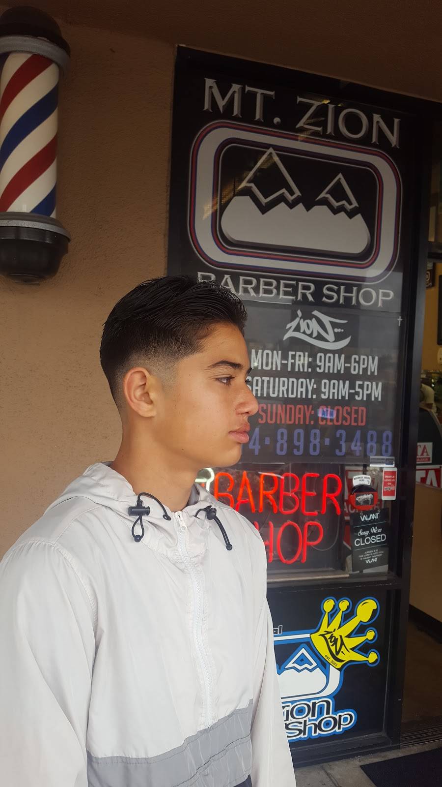 Mt. Zion Barbershop | 13089 Springdale St, Westminster, CA 92683, USA | Phone: (714) 898-3488