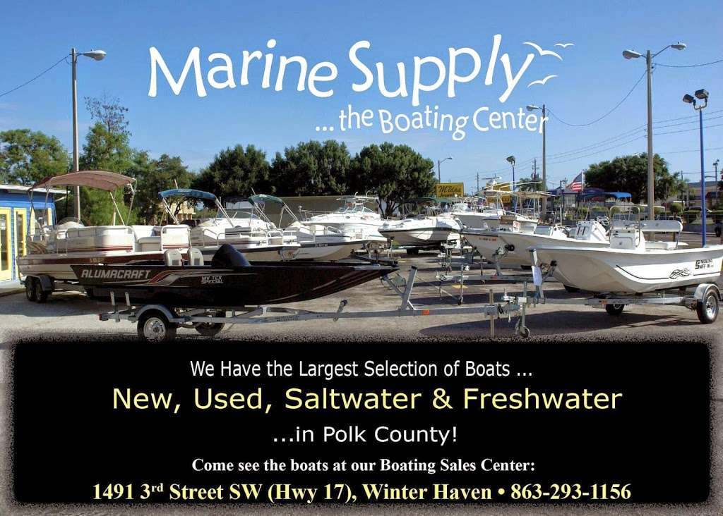 Marine Supply, the Boating Center | 717 6th St SW, Winter Haven, FL 33880 | Phone: (863) 293-1156