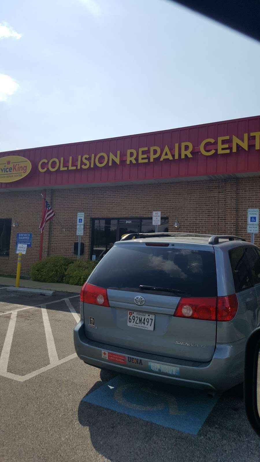 Service King Collision Repair of Waldorf | 2431 Old Washington Rd, Waldorf, MD 20601, USA | Phone: (301) 645-0484