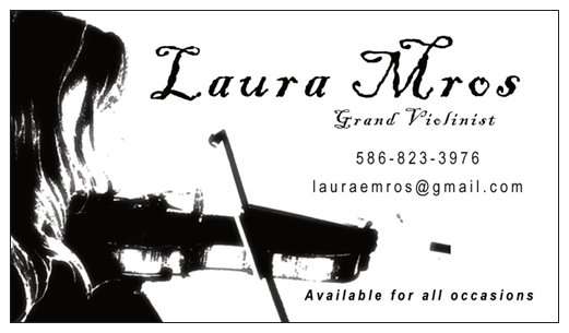 Laura Mros Violinist | Clear Lake, Houston, TX 77062 | Phone: (586) 823-3976