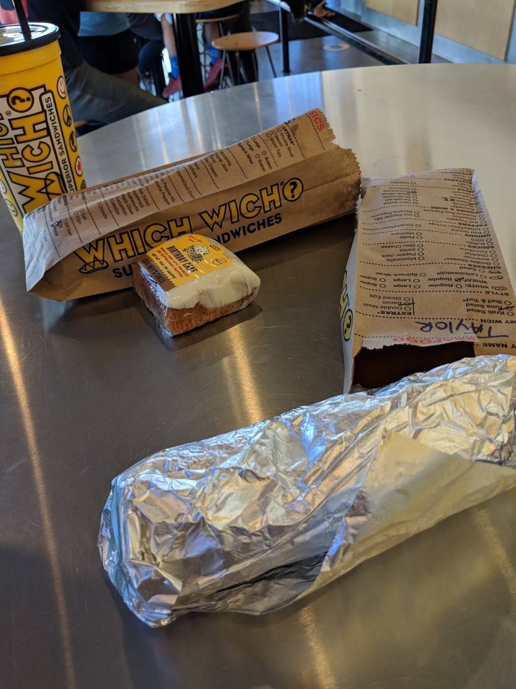 Which Wich Superior Sandwiches | 8650 S 71st Plaza E, Papillion, NE 68046, USA | Phone: (402) 933-2220