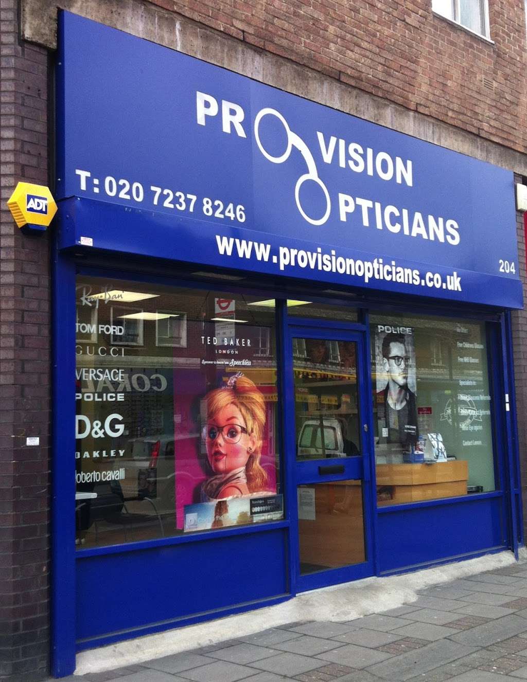 Provision Opticians | 204 Southwark Park Rd, London SE16 3RW, UK | Phone: 020 7237 8246