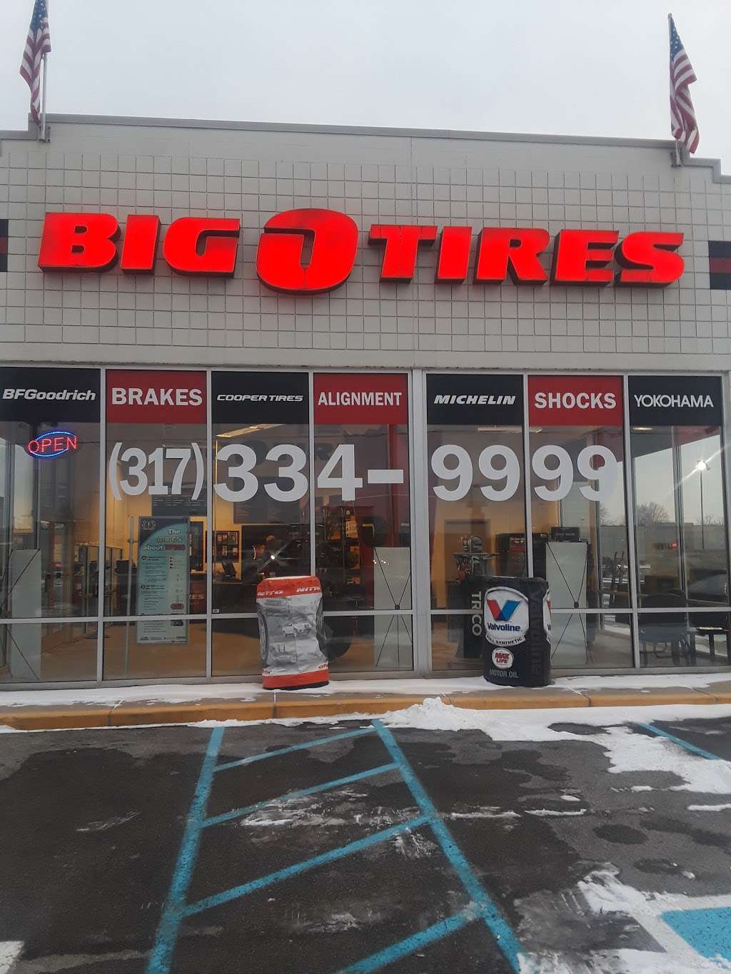 Big O Tires | 5707 W 86th St, Indianapolis, IN 46278, USA | Phone: (317) 334-9999