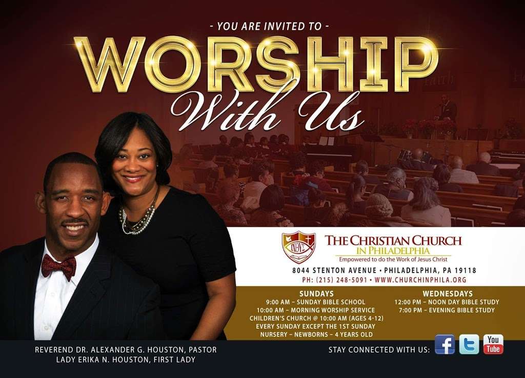 The Christian Church in Philadelphia | 8044 Stenton Ave, Philadelphia, PA 19118, USA | Phone: (215) 248-5091