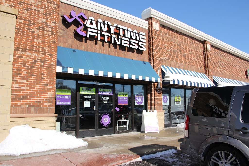Anytime Fitness | 338 E North Ave, Lombard, IL 60148 | Phone: (630) 656-9300