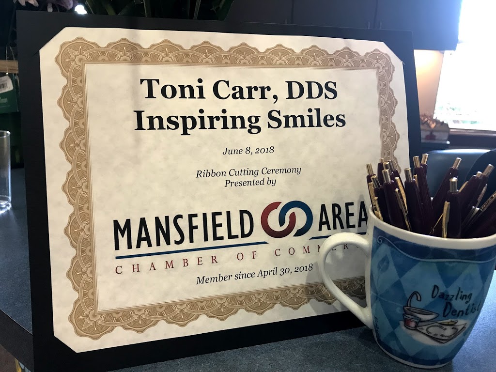 Toni Carr, DDS Inspiring Smiles | 1757 Broad Park Cir N Suite 101, Mansfield, TX 76063, USA | Phone: (682) 422-7483