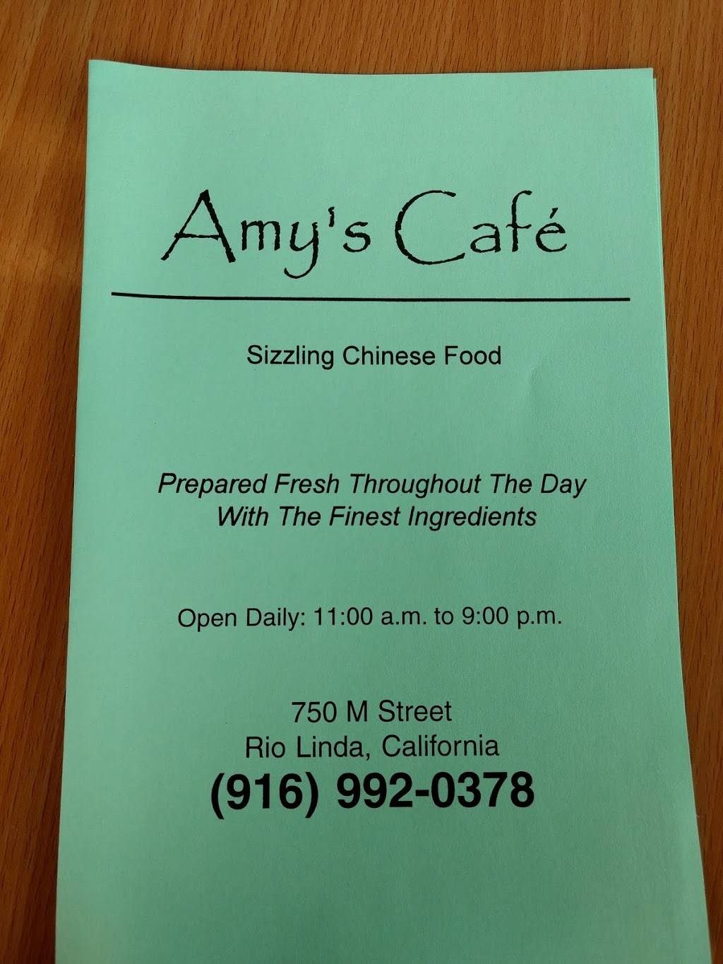 Amys Cafe | 750 M St, Rio Linda, CA 95673, USA | Phone: (916) 992-0378