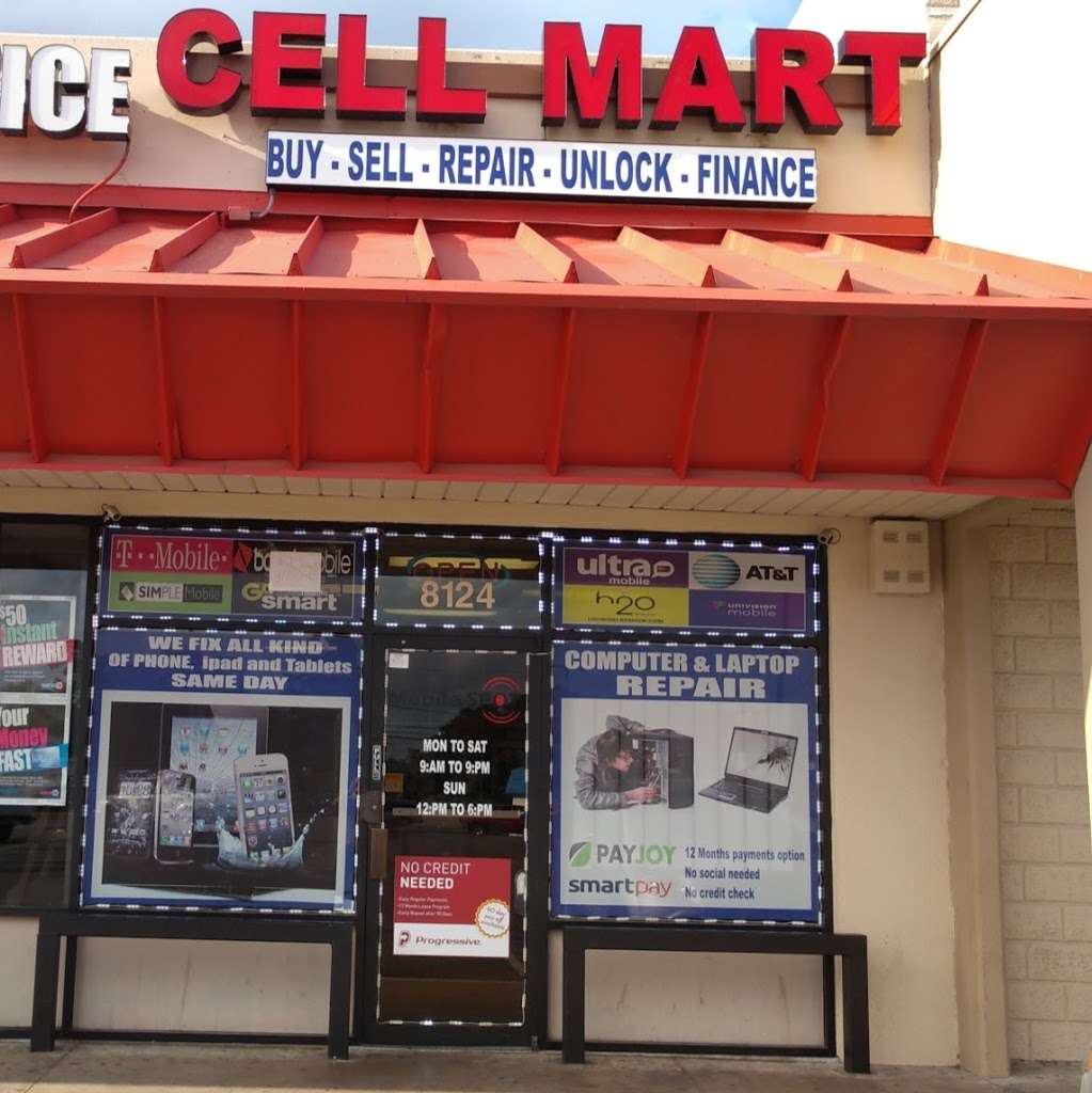 Cell Mart | 8124 Long Point Rd, Houston, TX 77055, USA | Phone: (832) 940-0045