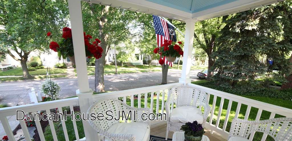 Duncan House Bed and Breakfast | 1117 State St, St Joseph, MI 49085, USA | Phone: (269) 930-9698