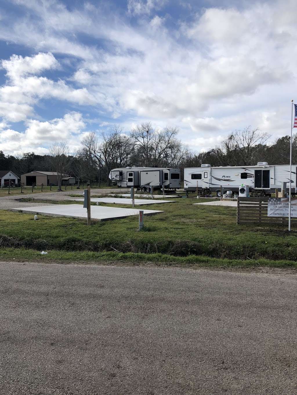 D & D RV Park | 200 Co Rd 133, Sweeny, TX 77480, USA | Phone: (979) 241-1565