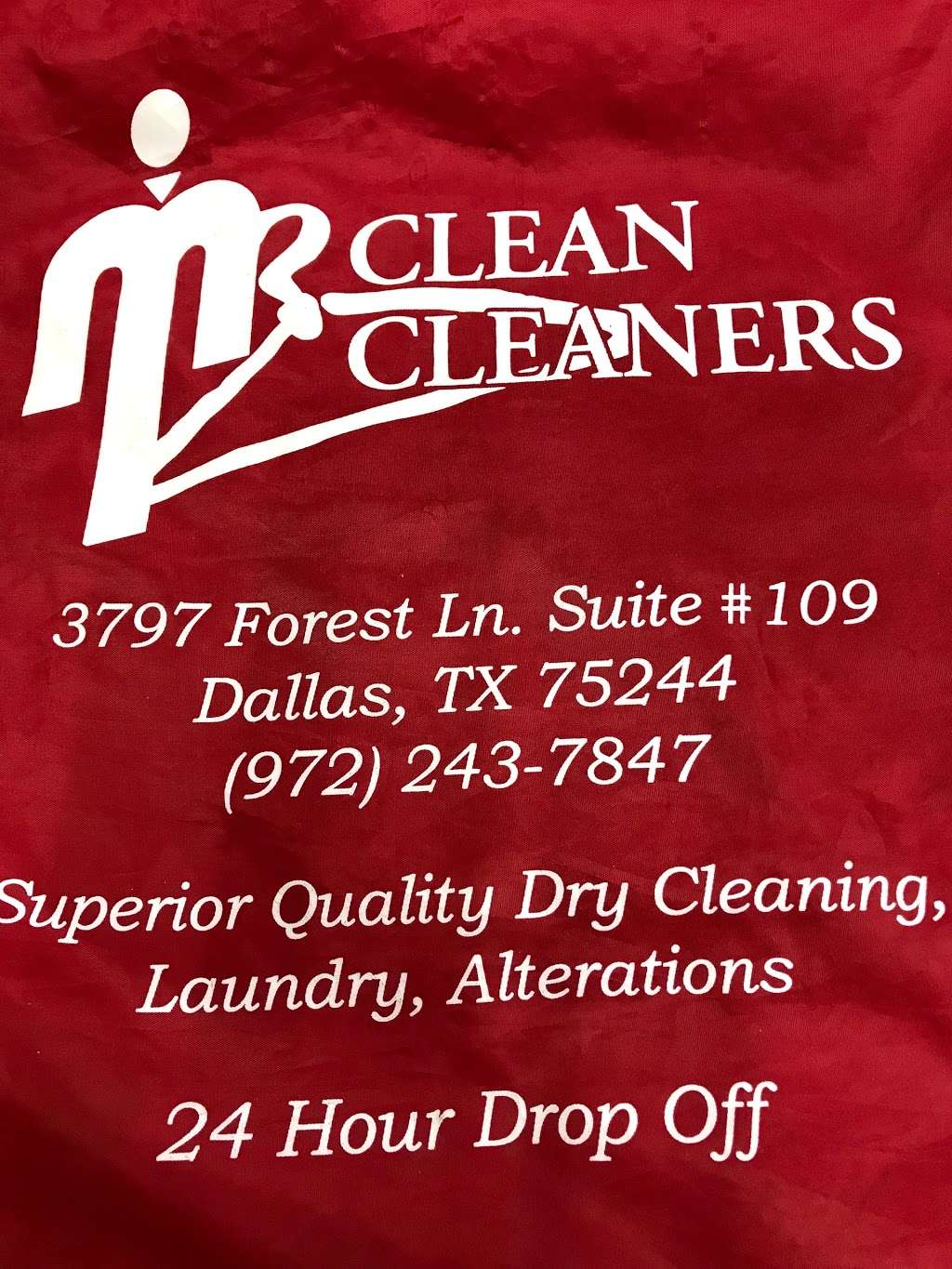 Mr Clean Cleaners | 3797 Forest Ln #109, Dallas, TX 75244, USA | Phone: (972) 243-7847