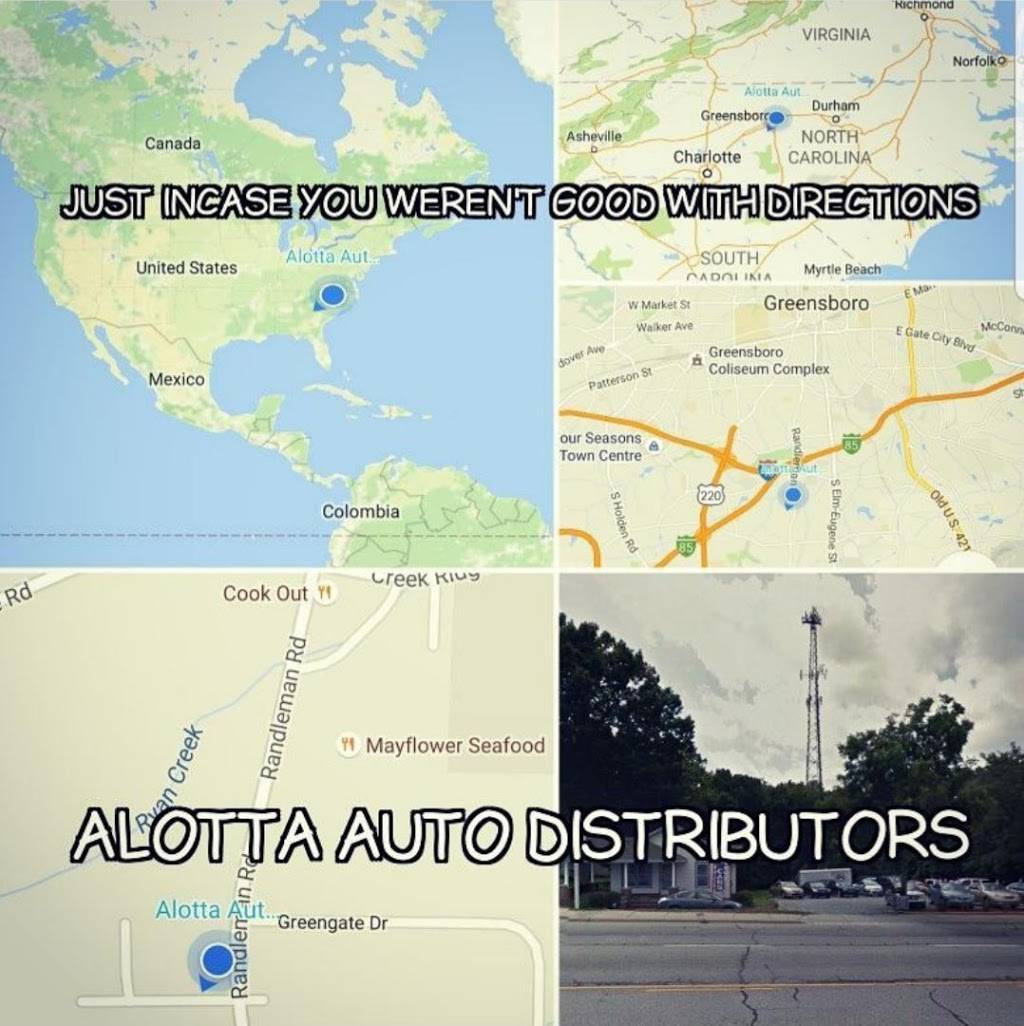 Alotta Auto Distributors | 2644 Randleman Rd, Greensboro, NC 27406, USA | Phone: (336) 891-0227