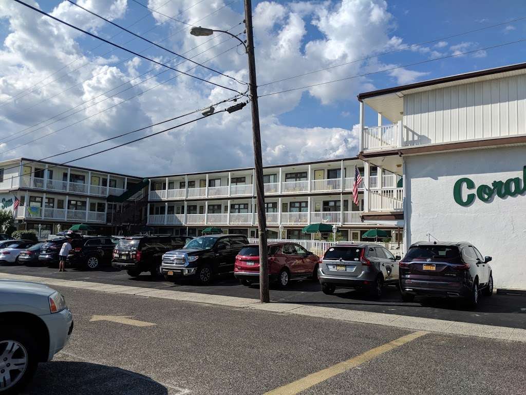 Coral Seas Oceanfront Motel | 21 Coral St, Beach Haven, NJ 08008, USA | Phone: (609) 492-1141