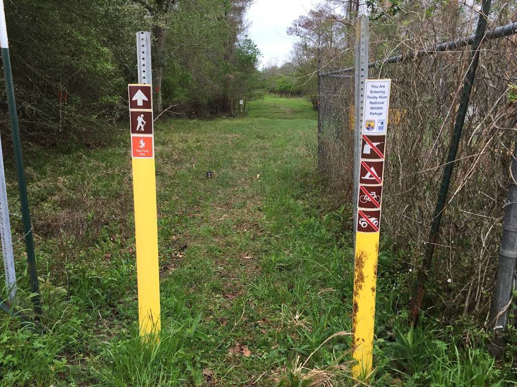 Treefrog Trailhead, Trinity River National Wildlife Refuge | 1620 Cypress St, Liberty, TX 77575, USA | Phone: (936) 336-9786