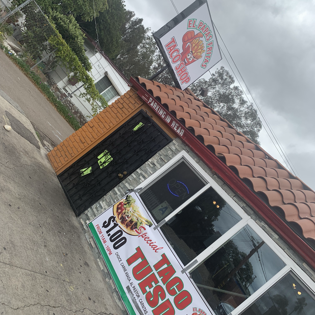 El Papas Fritas Taco Shop | 5413 Redwood St, San Diego, CA 92105, USA | Phone: (619) 230-5841