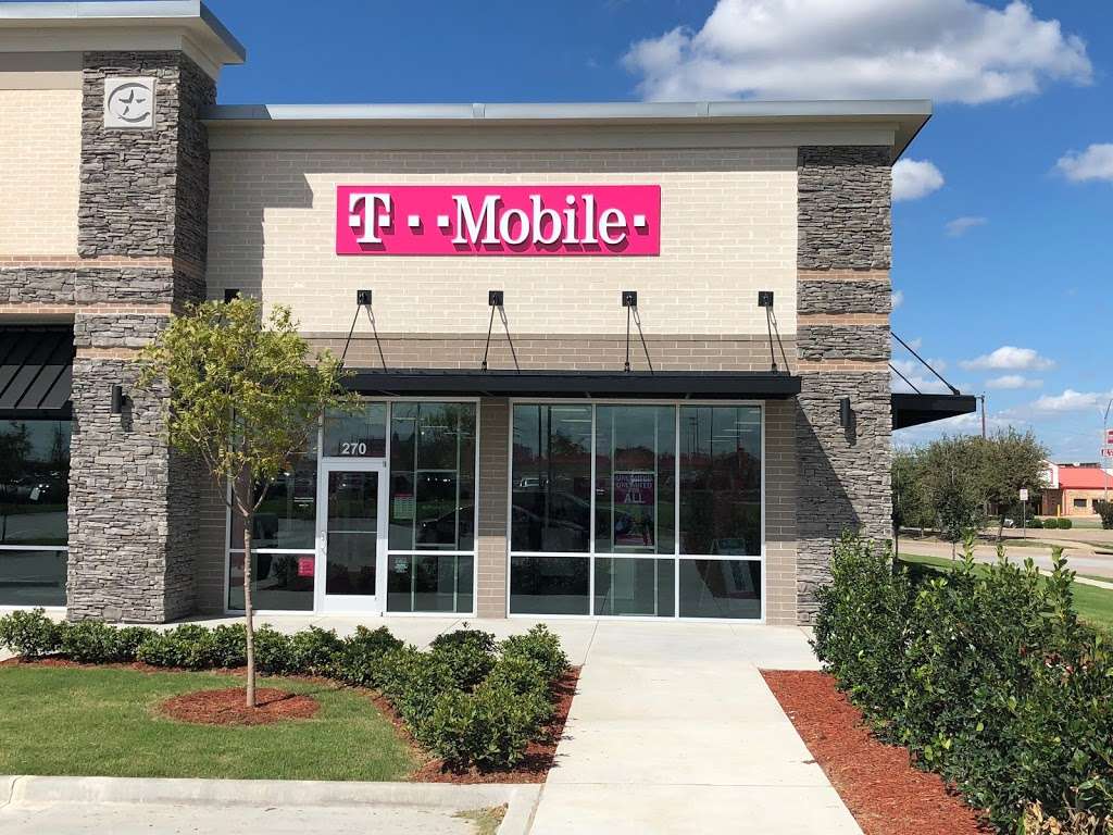 T-Mobile | 1215 W Pioneer Pkwy Ste 270, Grand Prairie, TX 75051, USA | Phone: (469) 212-7611