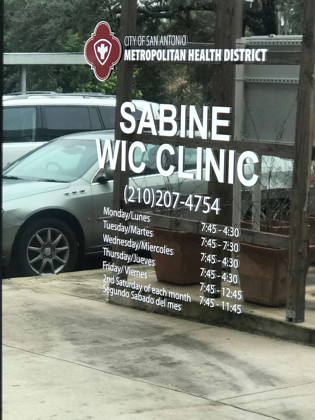 SABINE WIC CLINIC | 4606 Centerview Dr Ste 101, San Antonio, TX 78228, USA | Phone: (210) 207-4754