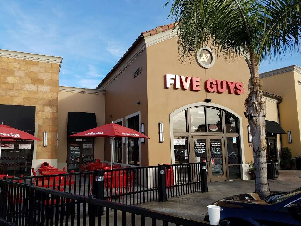 Five Guys | 2519 Palomar Airport Rd, Carlsbad, CA 92011, USA | Phone: (760) 603-3295