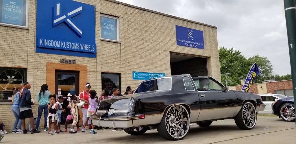 Kingdom Kustom Wheels | 2657 W 87th St, Evergreen Park, IL 60805, USA | Phone: (708) 576-8075