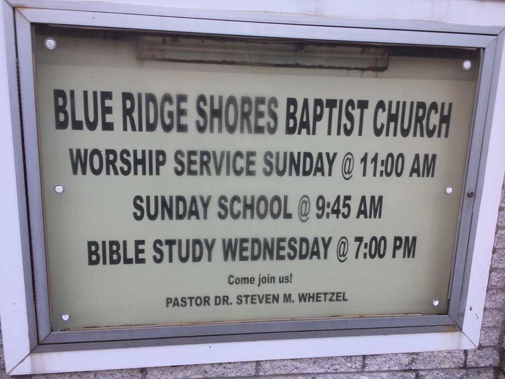 Blue Ridge Shores Baptist Church | 1230 Firehouse Dr, Louisa, VA 23093, USA | Phone: (540) 967-0796