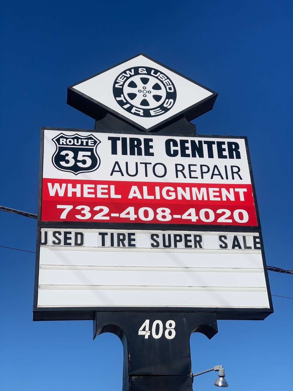 Route 35 Tire Center & Auto Repair | 408 NJ-35, Keyport, NJ 07735, USA | Phone: (732) 408-4020