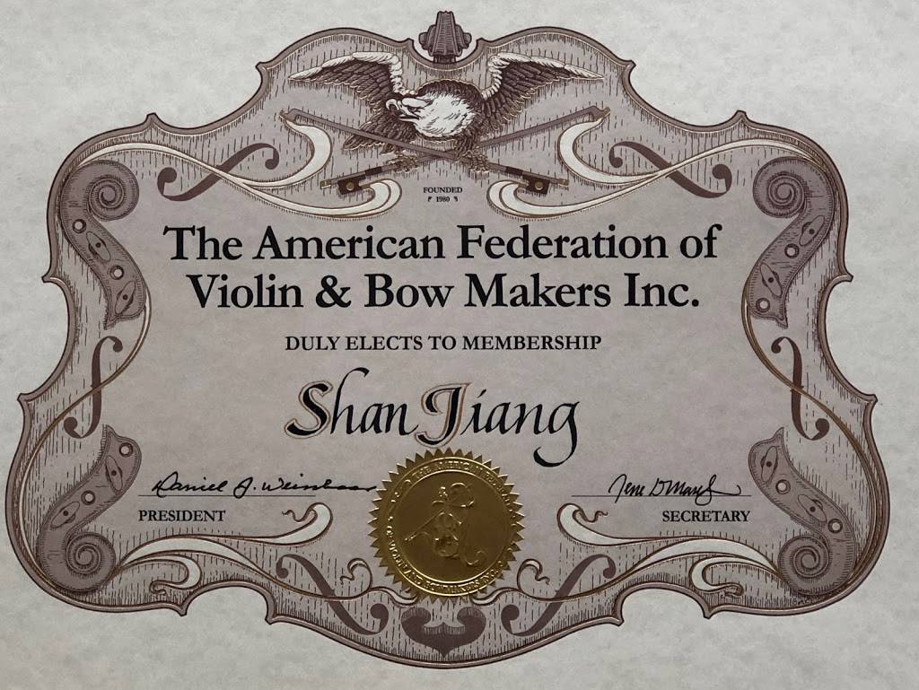 SHAN JIANG VIOLINS | 326 Ridge Rd Unit C, Cedar Grove, NJ 07009 | Phone: (646) 823-6505