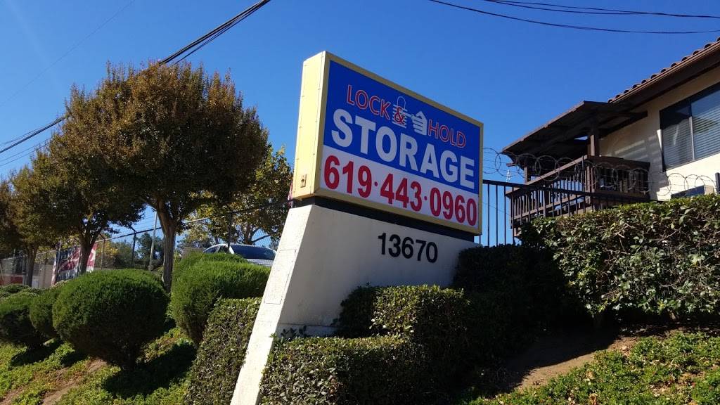 Lock & Hold Storage LLC | 13670 Hwy 8 Business, Lakeside, CA 92040, USA | Phone: (619) 443-0960