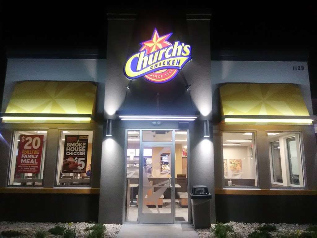 Churchs Chicken | 1129 E Main St, Lincolnton, NC 28092 | Phone: (980) 429-2159