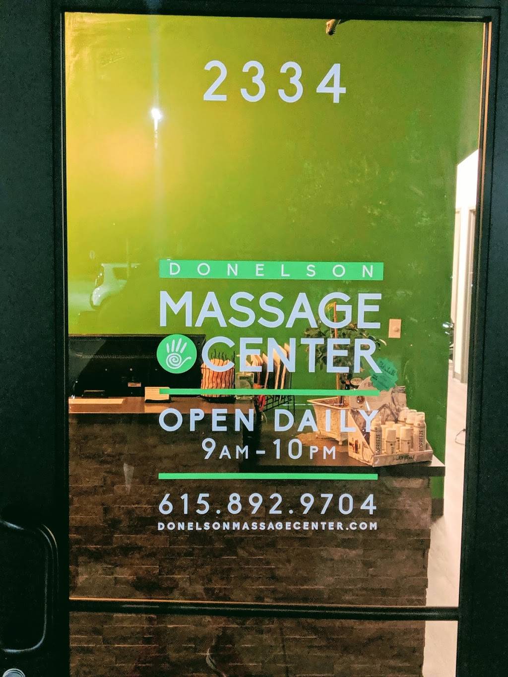 Donelson Massage Center | 2334 Lebanon Pike, Nashville, TN 37214, USA | Phone: (615) 892-9704