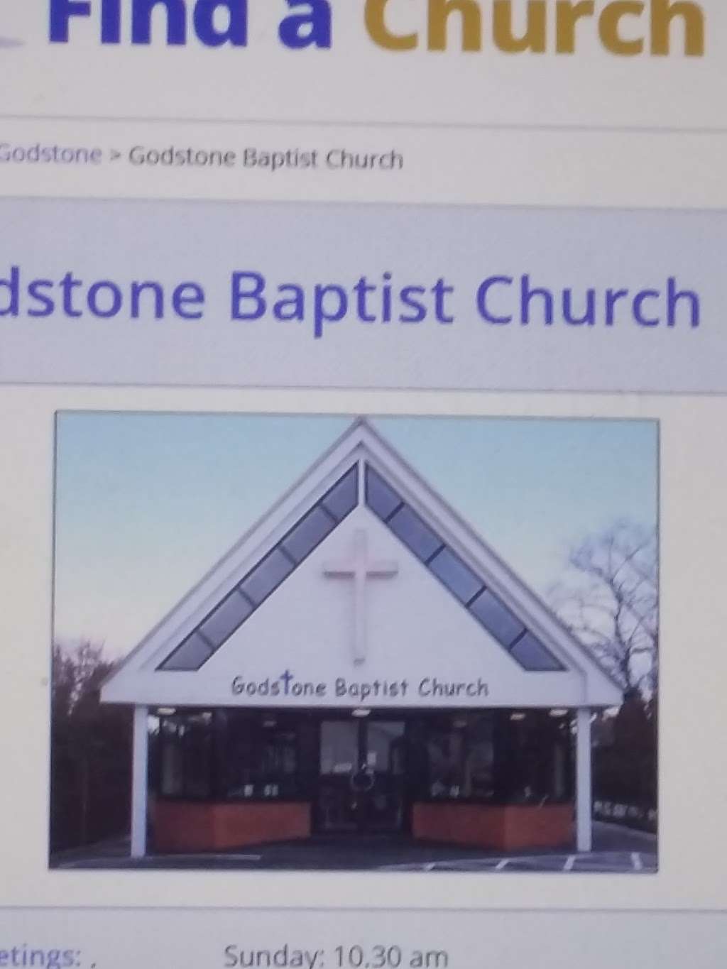 Godstone Baptist Church | 3 Godstone Hill, Godstone RH9 8AJ, UK | Phone: 01883 743333