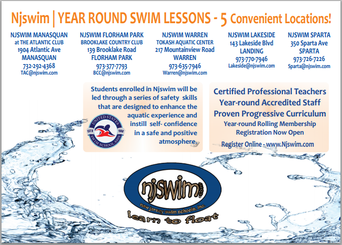 Njswim Florham Park | 139 Brooklake Rd, Brooklake Country Club, Florham Park, NJ 07932, USA | Phone: (973) 377-7793