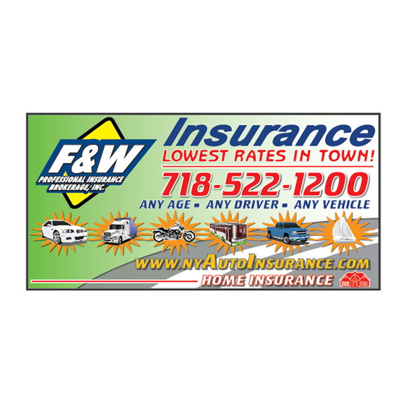 F&W PROFESSIONAL INSURANCE BROKERAGE INC | 48 Bakertown Rd #301b, Monroe, NY 10950, USA | Phone: (845) 827-6445