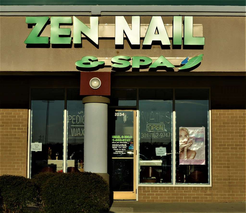 Zen Nail and Spa | 23415 Three Notch Rd #2034, California, MD 20619 | Phone: (301) 862-9747