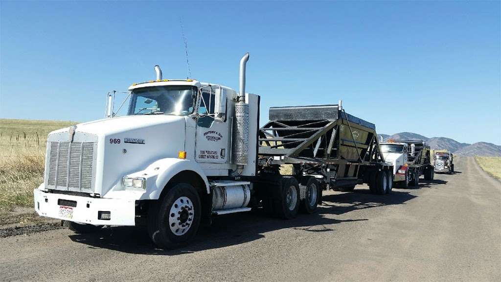 Marquez and Son Trucking Inc. | 3710 Co Rd 49, Hudson, CO 80642, USA | Phone: (303) 385-3901