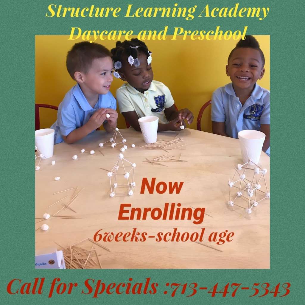 Structure Learning Academy | 12755 Walters Rd suite A, Houston, TX 77014 | Phone: (713) 447-5343