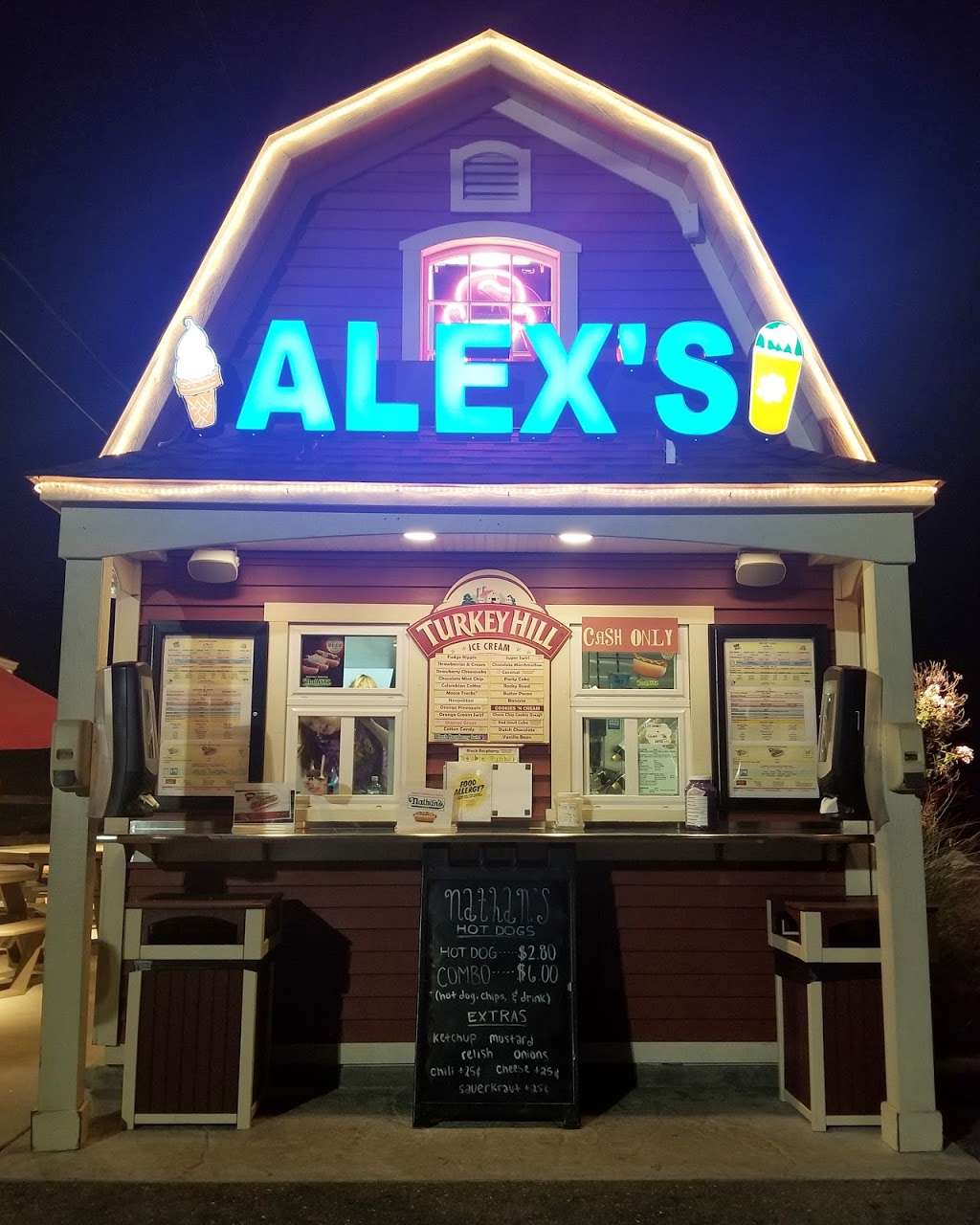 Alexs Snow Cones & Ice Cream | 16041 Frederick Rd, Lisbon, MD 21765 | Phone: (410) 489-5451