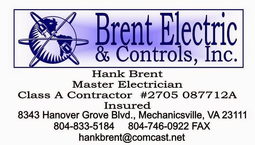 Brent Electric & Control Inc | 8343 Hanover Grove Blvd, Mechanicsville, VA 23111, USA | Phone: (804) 833-5184