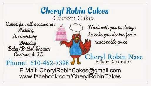 Cheryl Robin Cakes | 3429 W Walker Rd, Walnutport, PA 18088, USA | Phone: (610) 462-7398
