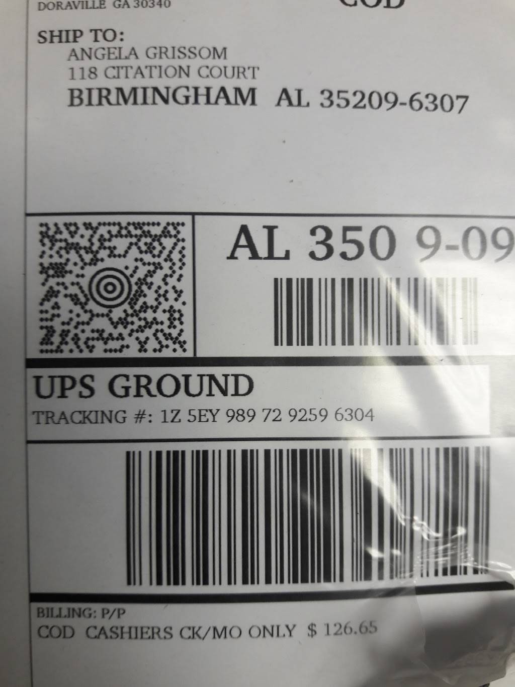 UPS Customer Center | 118 Citation Ct, Birmingham, AL 35209 | Phone: (800) 742-5877