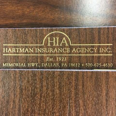 Hartman Insurance Agency, Inc. | 3200 Memorial Hwy, Dallas, PA 18612, USA | Phone: (570) 675-4630