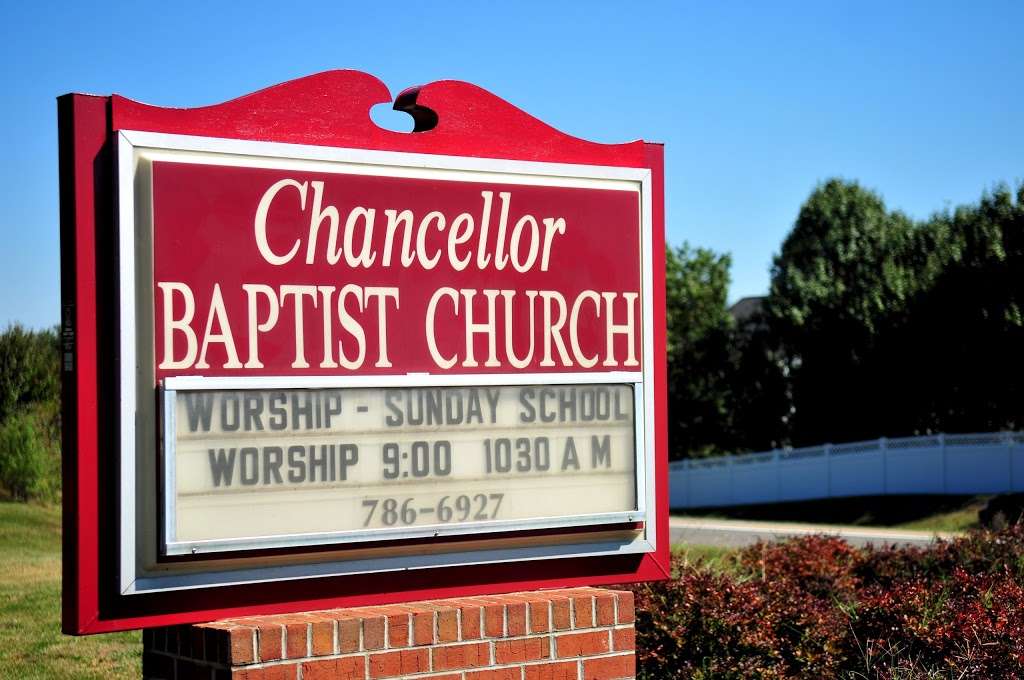 Chancellor Baptist Church | 11324 Gordon Rd, Fredericksburg, VA 22407, USA | Phone: (540) 786-6927