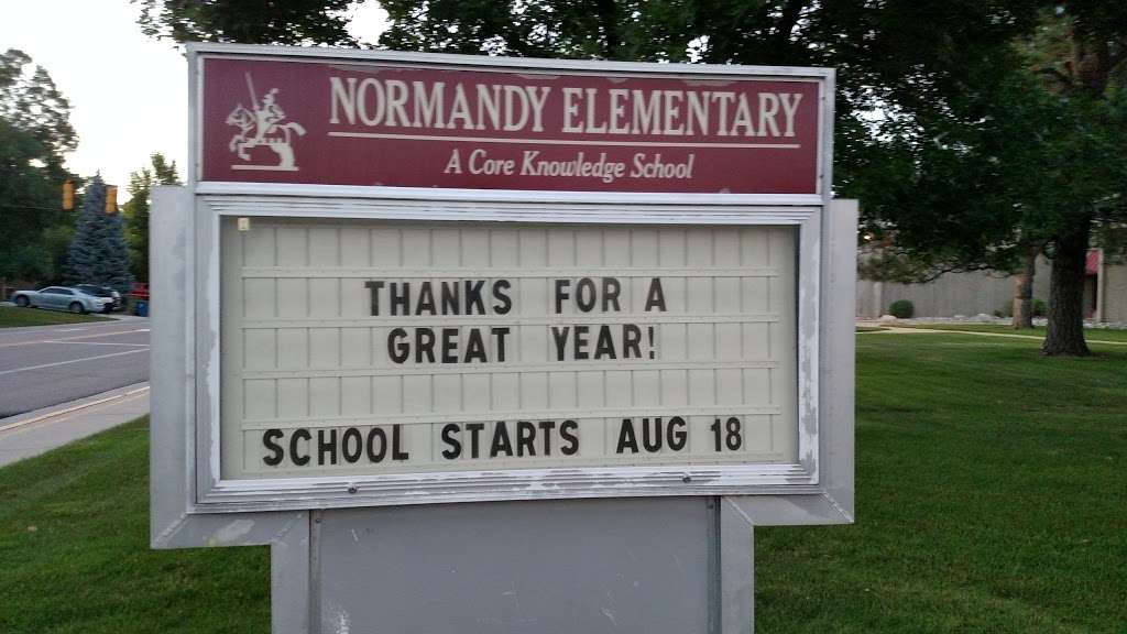 Normandy Elementary School | 6750 S Kendall Blvd, Littleton, CO 80128, USA | Phone: (303) 982-4766