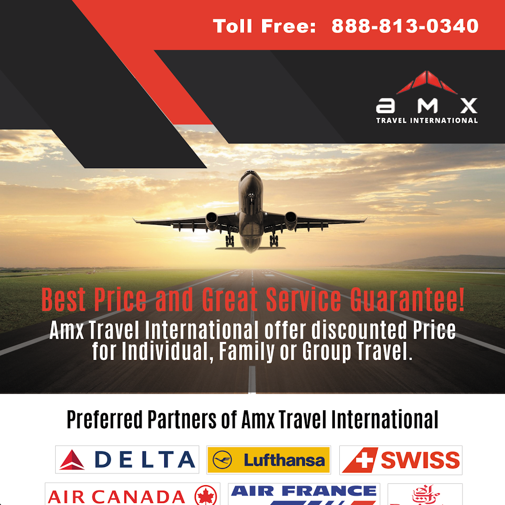Amx Travels | 9000 NW 44th St #202, Sunrise, FL 33351, USA | Phone: (888) 813-0340